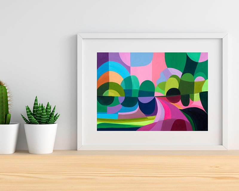 'Pink Path, Herbert Park ', Limited Edition Print - Image 3
